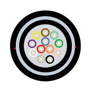 AICI 紧套管，金属铠装光缆